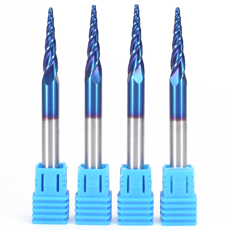 Carbide Tapered Ball Nose End Mill2